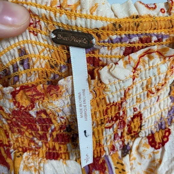 Free People NWOT Carmen Off Shoulder Jumpsuit - Picture 4 of 7